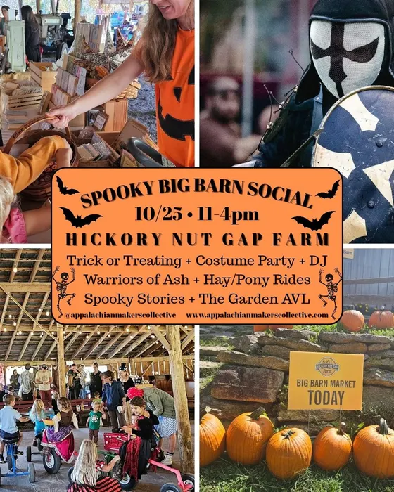 Poster for Spooky Big Barn Social